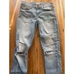 Hudson High-Rise Super Skinny Jeans "Barbara" Style